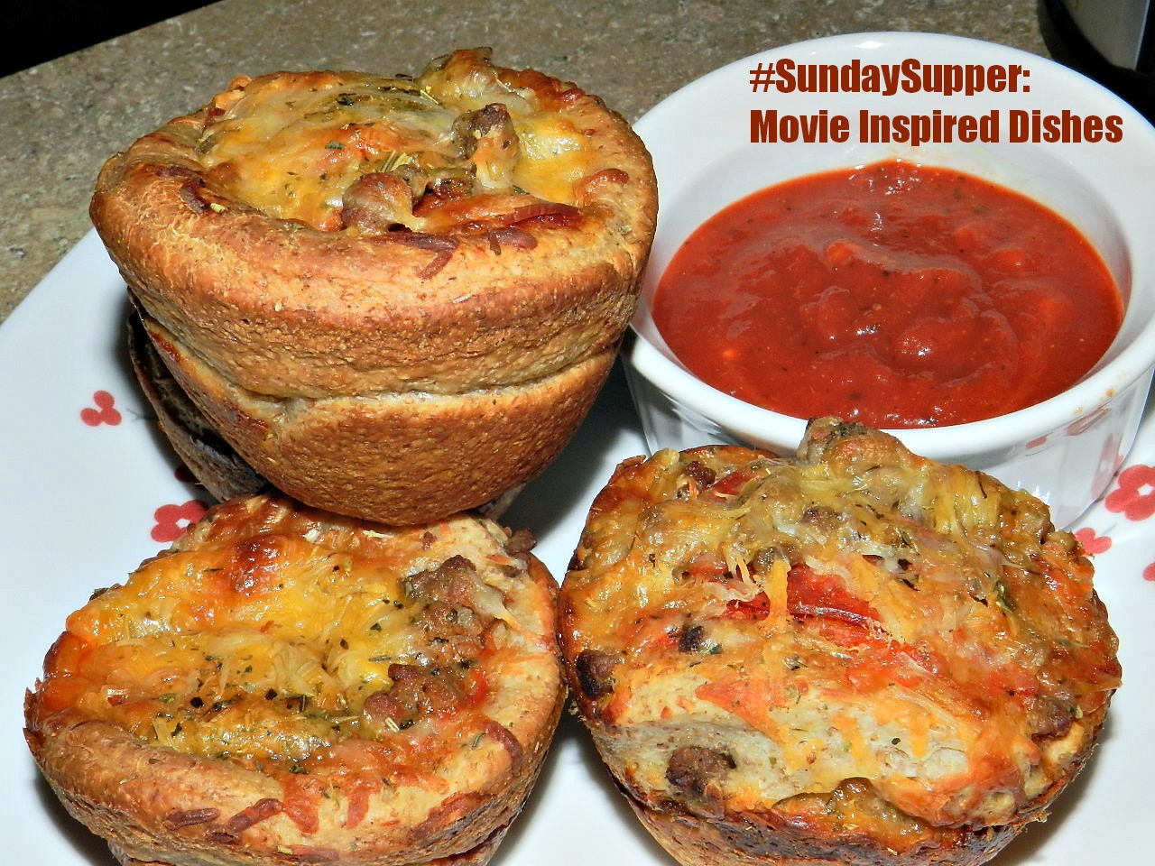 Individual Deep Dish Pizza’s 