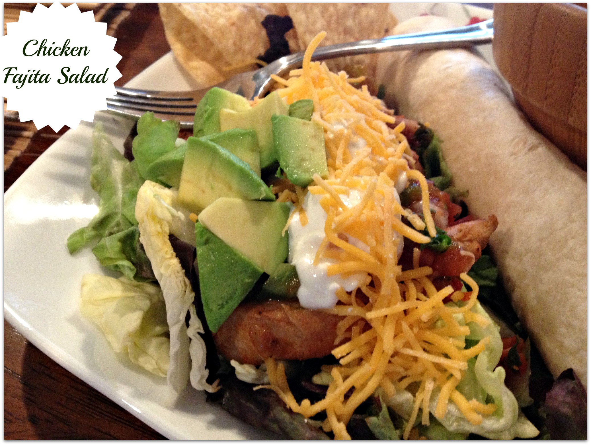 Chicken Fajita Salad